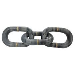 Dessus de table pour la maison et l'hôtel Sculpture en chaîne en marbre attrayante de couleur grise décorative du fournisseur indien à un prix impressionnant - Product Image 6