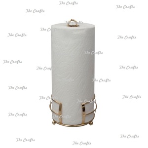 Dernier modèle de porte-papier de soie en métal pour la maison, hôtel et restaurant Porte-rouleau de serviettes en tissu à des prix abordables - Product Image 4