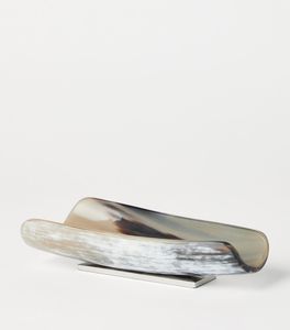 Plateau carré en corne de buffle au design classique pour servir des collations, la restauration et la décoration intérieure, accessoire artisanal pour la cuisine et la table - Product Image 5