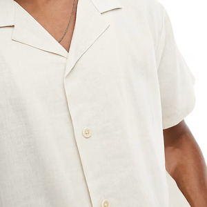 Camiseta de Playa Vintage con Estampado de Sublimación de Alta Calidad, Camiseta Informal con Estampado Floral, Camiseta Hawaiana Personalizada al por Mayor para Hombre - Product Image 3