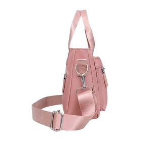 Bolso de hombro tipo bandolera de verano para mujer, bolso de mano con patrón de hilo impermeable y cremallera para acampar, playa, uso diario, diseño de Vietnam - Product Image 3