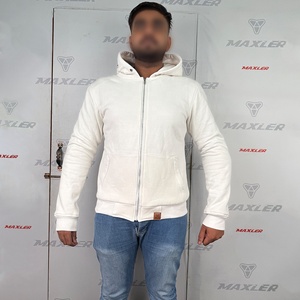 Chaqueta con capucha de motocicleta para hombre CE Arrmored hombros codos y protección de espalda con forro protector de cuerpo completo de fibra de Arramid - Product Image 1