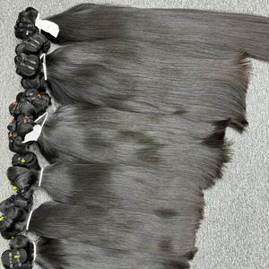 Cheveux lisses naturels de la meilleure qualité, 100% cheveux humains, cheveux bruts cambodgiens un donneur - Product Image 4