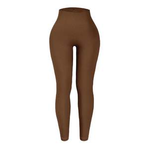 Venta caliente llegada Yoga pantalones medias Fitness medias Slim gimnasio para mujer cintura alta Yoga gimnasio Leggings - Product Image 2