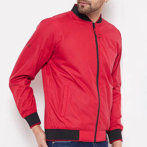 Vestes bomber pour hommes en matière de qualité supérieure, fermeture éclair, manches longues, streetwear, nouvelle mode, vestes bomber personnalisées - Product Image 3