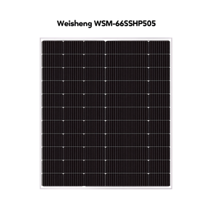 Panneau solaire Weisheng WSM-66SHP505 - Product Image 2