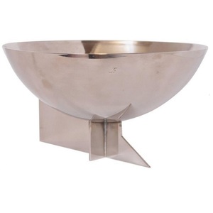 Cuenco de metal de último diseño, forma redonda pulida brillante, cuenco para servir multiusos de acero inoxidable, fabricado por India - Product Image 3