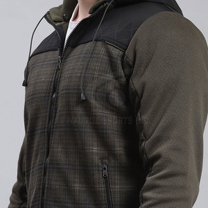 Latest Style Men's Outdoor Plus Size Hooded Tracksuit Custom Logo 100% Cotton Breathable Durable Solid Pattern Winter Ready Sets - Product Image 3