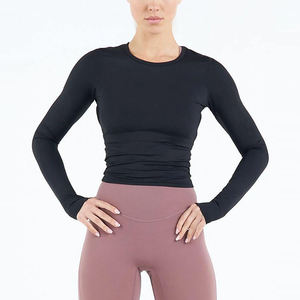 T-shirt en coton surdimensionné uni personnalisé de haute qualité pour femmes coupe ample lourd et respirant pour l'été Street Wear - Product Image 2