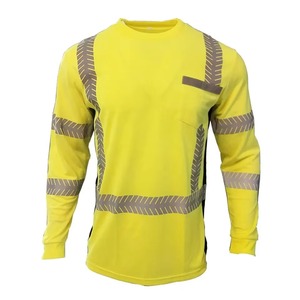 Chaleco de seguridad para hombre de invierno de lona reflectante de alta visibilidad, protección transpirable, brillo cómodo para trabajo industrial al aire libre - Product Image 3