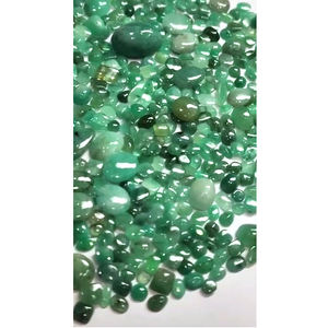 595ชิ้นสีเขียวมรกตสีเขียวธรรมชาติทรงกลม4มม. ถึง8มม. 305 CTS Lot iroc ขายพลอยคุณภาพปานกลาง CAB เรา $65สำหรับทุกคน - Product Image 1