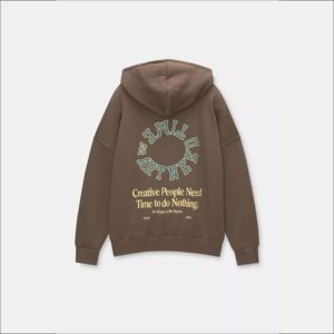 Pull à capuche pour femme à épaules tombantes personnalisable en vente chaude, 100% coton polaire, imperméable, respirant, élégant, HipHop - Product Image 2