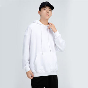 Haute Qualité Vierge 100 Coton Hommes Pull À Capuche Surdimensionné En Gros Logo Personnalisé Impression Broderie Hoodies - Product Image 1