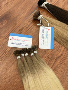 Extensiones de Cabello con Punta Plana, 100% Cabello Humano, Liso y Ondulado, Mejor Calidad, Precio de Fábrica, Sin Caída, Sin Enredos - Product Image 2