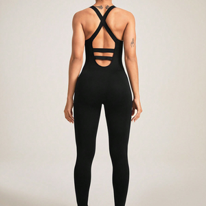 Sports Seamless Workout Clothing for Women XL Gym Fitness <b>Set</b> Plus Size Yoga Suit with Logo on Waist Women's Sportswear - Product Image 6