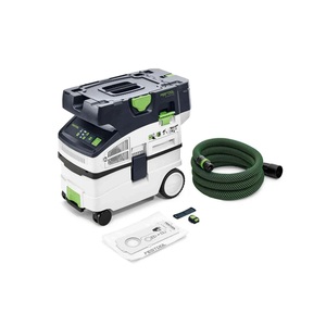 Kit d'aspirateur à poussière sans fil mini, alimenté par batterie Li-ion, machine de nettoyage portable pour atelier, filtres de tuyau, modèle CLEANTEC CTLC MIDI - Product Image 1