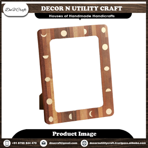 Ornate Rectangular Wood Photo <b>Frame</b> <b>Wall</b> Mounted Horizontal <b>Design</b> Decorative Carved <b>Frame</b> for Display - Product Image 5