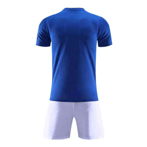 Men's Blue Red White Sublimated Soccer Jersey Short Sleeve Moisture Wicking <b>Athletic</b> Fit Uniform All Seasons - Product Image 2