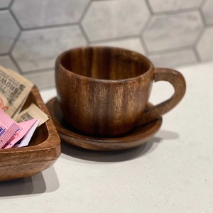 Vasos biodegradables, taza de té para beber, venta al por mayor, tazas y tazas de café de madera de acacia de alta calidad - Product Image 4