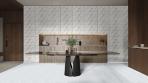 กระเบื้องผนังเซรามิกพิมพ์ลายดิจิทัลขนาด30x60ซม. กระเบื้องห้องครัวกระเบื้องพรีเมี่ยมขนาด300มม. X 600มม. - Product Image 4