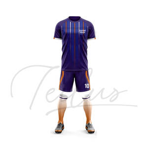 Conjunto de Ropa de Fútbol para Adultos con los Últimos Diseños del Equipo, Uniformes de Fútbol Personalizados, Más Vendidos, de Alta Calidad, Poliéster/Algodón Ligero - Product Image 6