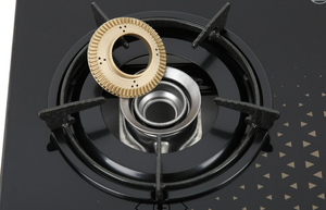 Kangaroo Dual Burner Gas Cooktop Glass Surface 12 Desktop Kitchen <b>Stove</b> Piezoelectric Ignition Hotel Household Use - Product Image 6