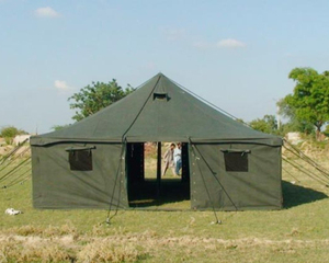 Tente robuste en toile de coton fabriquée au Pakistan - imperméable - coupe-vent - Product Image 4