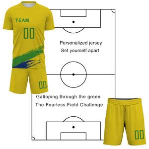 Ensemble d'uniformes de football en polyester à séchage rapide de haute qualité unisexe, vêtements de sport à manches longues pour adultes avec logo personnalisé et service OEM - Product Image 5