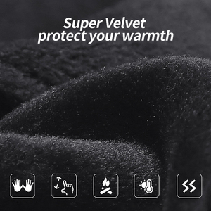 Gants de cyclisme personnalisés antidérapants et chauds avec doublure en polaire de paume en silicone imperméable à écran tactile Gants de vtt pour l'hiver - Product Image 3