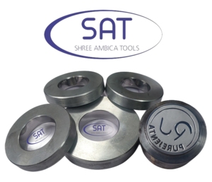 SAT Gold Silver Jewelry Coining Collar Dies Moules pour faire le polissage des pièces de monnaie et des fins brillantes mates USA NewYork Wellington - Product Image 1