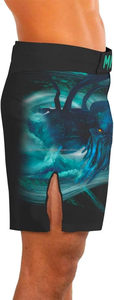 OEM/ODM NOGI Essential-Short de Grappling MMA personnalisable, vêtements de sport à sublimation pour hommes et femmes adultes, vêtements d'arts martiaux en polyester - Product Image 4