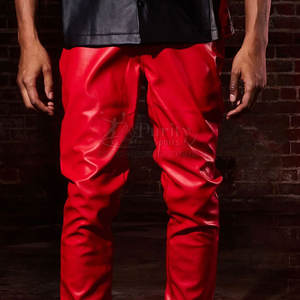 2025 New Style <b>Mens</b> <b>Pants</b> Wholesale Price <b>Men</b> <b>Leather</b> <b>Pants</b> Winter Hot Arrival <b>Leather</b> <b>Pants</b> - Product Image 5