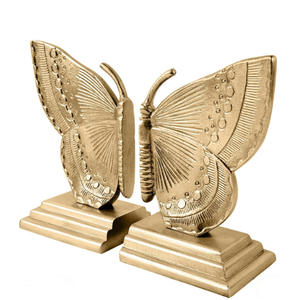 Best Style <b>Gold</b> Finished Custom Shape Cast Iron Metal <b>Book</b> End Home Decor for Office Bookshelf Organizer at Affordable Price - Product Image 6