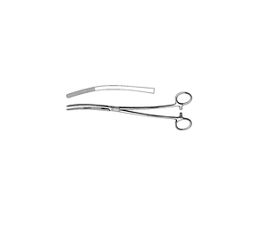 Forceps utérins Bozeman 26 cm droits et courbes en acier inoxydable allemand, manuel, haute qualité, léger, Mahersi - Product Image 5