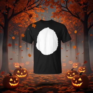 T-shirt promotionnel unisexe adulte à manches courtes et col rond, imprimé numérique, motif ours polaire mignon pour Halloween - Product Image 3