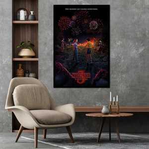 Affiche murale de style moderne Stranger Things Saison 3 - Product Image 2