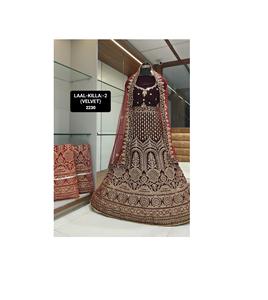 เสื้อผ้าอินเดียปักเลื่อมลูกไม้สำหรับผู้หญิงเสื้อผ้าปากีสถาน - Product Image 1