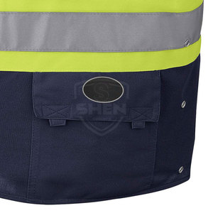 Chaleco Reflectante de Alta Visibilidad con Diseño Personalizado a Precio Económico, Chaleco de Trabajo Personalizado para Venta en Línea - Product Image 4