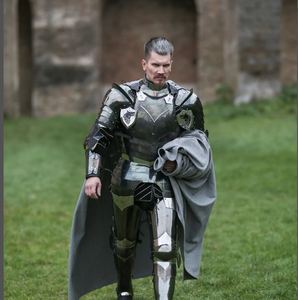 Guerrero Medieval Buckler Traje de armadura de caballero templario de alta calidad más vendido | Caballeros cruzados - Product Image 2