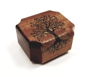 Mini urna personalizada hecha a mano del árbol de la vida, personalizada, compartible para mantener contigo, urna de bolsillo, cenizas humanas, urnas familiares para compartir - Product Image 5