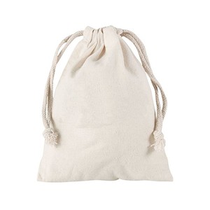 Sac de rangement en coton et lin, Promotion spéciale, pratique, sac cadeau en toile à cordon, Logo vierge ou personnalisé, vente en gros - Product Image 3