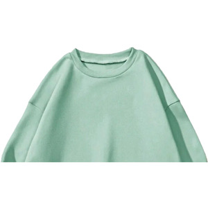 Sudadera de Cuello Redondo para Hombre, Premium, 100% Algodón, Felpa, Diseño Estampado en Relieve, Transpirable, Ecológica, Tejido de 240g - Product Image 4