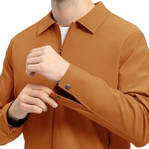 เสื้อแจ็คเก็ตกันน้ำสำหรับผู้ชาย ดีไซน์ทันสมัย คุณภาพสูง น้ำหนักเบา สวมใส่สบาย ออกแบบตามสั่ง ป้องกันลม - Product Image 2