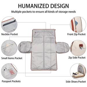 Bolsa de fin de semana para mujer, bolsa de lona de viaje con manga de carrito para artículo personal, bolsa de gimnasio de viaje con zapatos - Product Image 4