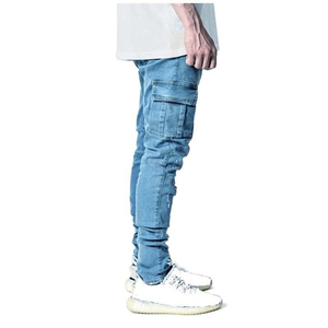 <b>Mens</b> Cotton Cargo Pants Loose Fit Streetwear Utility Style With Multi Pockets For Daily Casual Wear And Travel Adventure - Product Image 2