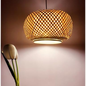 Bamboo Lampshade Best-Selling Eco-Friendly Handmade <b>Light</b> <b>Covers</b> Custom Size Home Decoration Handicraft Made in Vietnam - Product Image 5