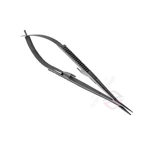 Pinzas Portaagujas Manuales de Acero Inoxidable de Alta Calidad para Microcirugía, Reutilizables, Rectas, Instrumentos Quirúrgicos para Suturas - Product Image 3