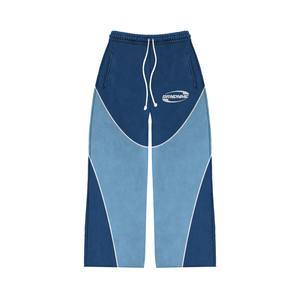 OEM ODM último de moda personalizado de gran tamaño ajustado DTG impreso chándales de algodón para Unisex deportes Fitness casual chándales - Product Image 4