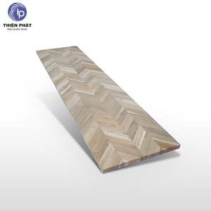 Acacia Chevron <b>Butcher</b> Block Countertop grade BC 31.5x78.74inchs Made in VietNam Customizable Thickness : 1.02~ 1.26inchs - Product Image 6
