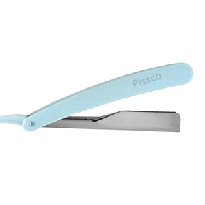 Navaja de Afeitar Plegable de Acero Inoxidable para Cejas, Barba y Cabello, Herramienta de Barbería para Hombres, Marca Pissco Pakistán - Product Image 5